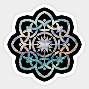 Celtic Knot Abstract Silhouette Art Sticker